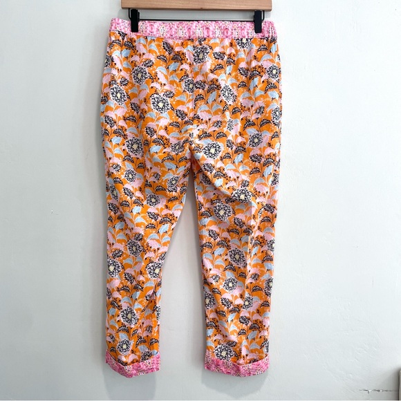 Sundance Leia Floral Lightweight Cropped Lounge Pants - Picture 7 of 11